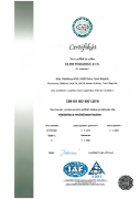 Certifikát ISO 9001